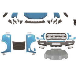 Kit De Carrosserie Ford Ranger 2012-2021 Look F150