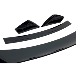 Aileron Ford Mustang 2015-2020 Look GT350 II Noir brillant