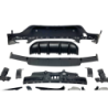 Diffuseur Arrière Mercedes GLC X253 COUPE 2020+ Look GLC63 Black