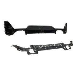 Diffuseur Arrière BMW G20 G21 LCI Look M Performance Noir brillant