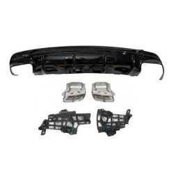 Diffuseur Arrière Mercedes CLA W117 2016-2018 4D SW Style Facelift look A45