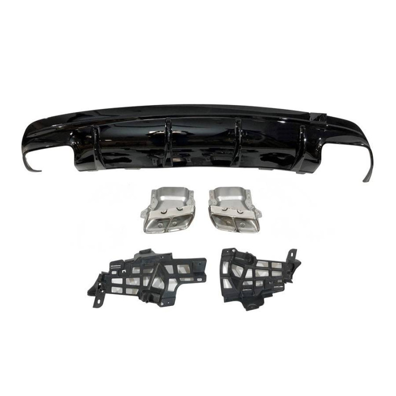 Diffuseur Arrière Mercedes CLA W117 2016-2018 4D SW Style Facelift look A45