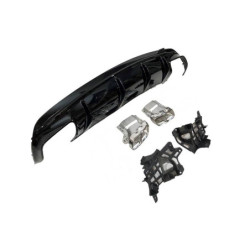 Diffuseur Arrière Mercedes CLA W117 2016-2018 4D SW Style Facelift look A45
