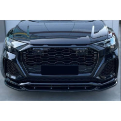 Déflecteur Avant Audi Q8 2018-2023 Look RSQ8 Noir brillant