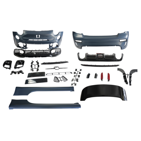 Kit De Carrosserie Fiat 500 2007-2015 Look ABARTH
