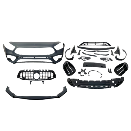 Pare - Choc Avant Mercedes W177 V177 2023+ Look A45 Déflecteur Avant