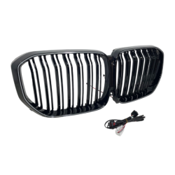 Calandre BMW G05 X5 LED Noir Brillant