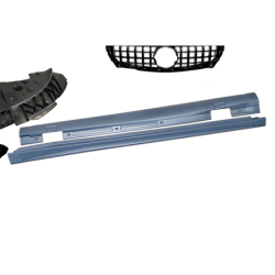 Kit De Carrosserie Mercedes W117 13-16 4P SW LCI Look AMG A45 Calandre
