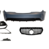 Kit De Carrosserie Mercedes W117 13-16 4P SW LCI Look AMG A45 Calandre