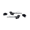 Ailettes BMW E92 E93 Look M3 2006-2014, Black Led indicator