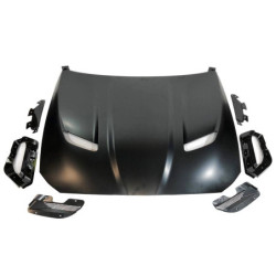 Capot BMW F10 F11 2010-2016 Look CS Aluminium