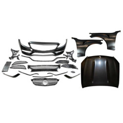Kit De Carrosserie Mercedes W205 2014-2018 4P 2P SW Look AMG C63