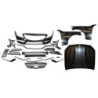 Kit De Carrosserie Mercedes W205 2014-2018 4P 2P SW Look AMG C63