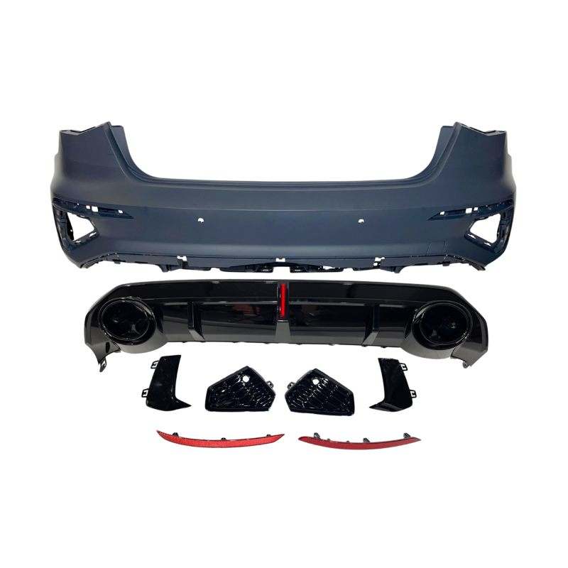 Pare-Choc Arrière Audi A3 Sportback 2019-2024 Look RS3 Led