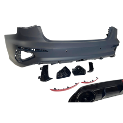 Pare-Choc Arrière Audi A3 Sportback 2019-2024 Look RS3 Led