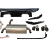 Pare-Choc Arrière BMW F30 Look G80, Echappement
