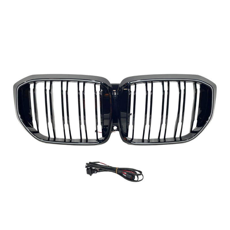 Calandre BMW G05 X5 LCI LED Noir Brillant