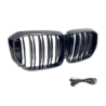 Calandre BMW G05 X5 LCI LED Noir Brillant