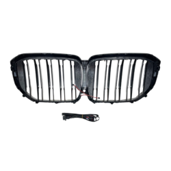 Calandre BMW G05 X5 LCI LED Noir Brillant