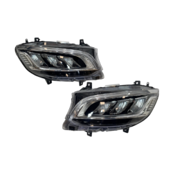 Pare-Choc Avant Mercedes Sprinter W907 2018+ Look AMG W907 Phare Avant