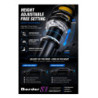 Combinés filetés Border S1 AUDI A4 Sedan(Ø48.5) B9 2015-2025