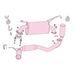 Silencieux inox Fujitsubo Toyota MR-S ZZW30 Power Getter
