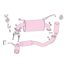 Silencieux inox Fujitsubo Toyota MR-S ZZW30 Power Getter