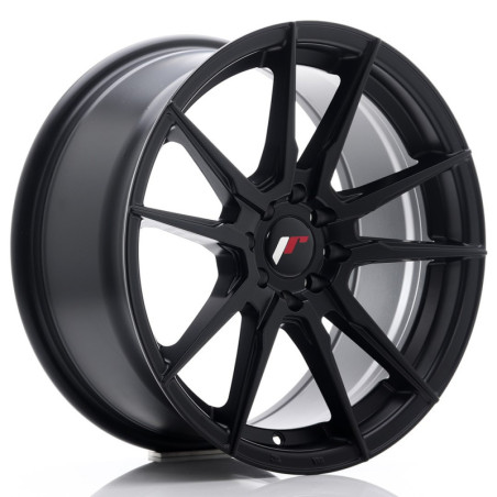 Japan Racing JR-21 17x7" 4x100/108 ET25, Noir Mat / Satiné