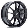 Japan Racing JR-21 19x8.5" (5 trous - sur mesure) ET20-40, Noir / Brillant