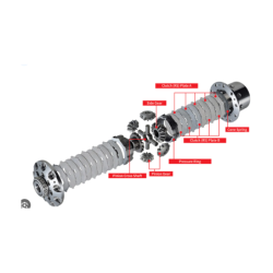RX-7 FD3S Mazda Différentiel autobloquant KAAZ 1.5 voies arrière WPC
