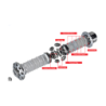 Silvia S13 Drift Nissan Différentiel autobloquant KAAZ 2 voies avant WPC