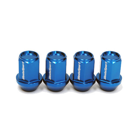 Ecrous WedsSport Bleus en Aluminium Forgé M12x1.25 (Pack de 4)