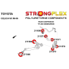 Pack silentbloc Celica T23 99 - 2006