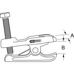 Arrache-Rotule Hydraulique PL 10 T KS Tools