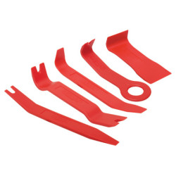 Jeu de 5 Leviers Plastique pour Baguettes & Revêtements KS Tools