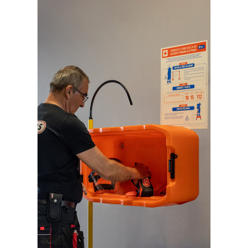 Kit de Sauvetage Mural pour Intervention sur Véhicules Électriques ou Hybrides KS Tools KS Tools