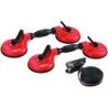 Jeu de Ventouses Double pour Vitre ou Pare-Brise & Sangle KS Tools