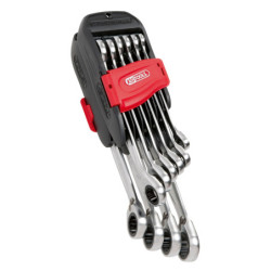 Jeu de 10 Clés Mixtes à Cliquet Reversible Gearplus KS Tools