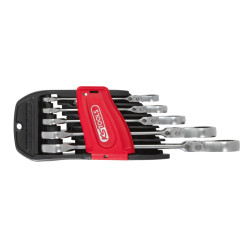 Jeu de 5 Clés Mixtes à Cliquet à Tête Inclinable à Verrouillage Gearplus KS Tools