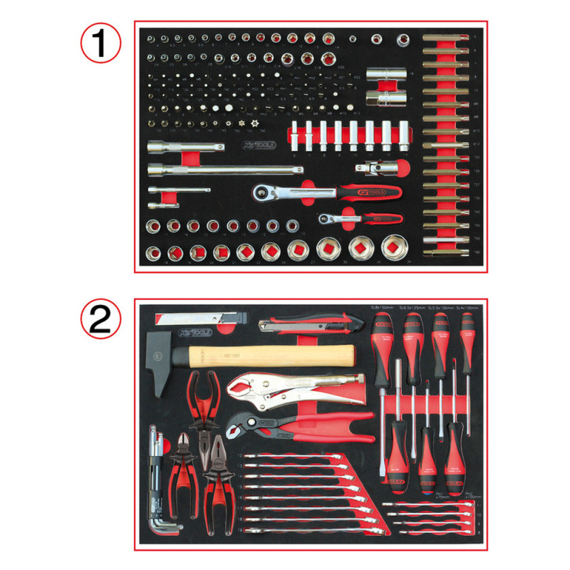 Composition d'Outils pour Servante