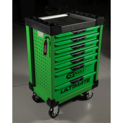 Servante d'Atelier Vide Ultimate Verte, 7 Tiroirs KS Tools