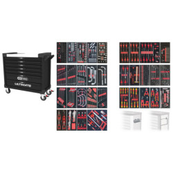 Servante Ultimate XL 7 Tiroirs Équipée de 562 Outils KS Tools