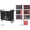 Servante Ultimate XL Noire 7 Tiroirs Équipée de 428 Outils KS Tools