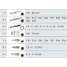 Coffret d'Embouts d'Extraction pour Vis Torx & 6 Pans