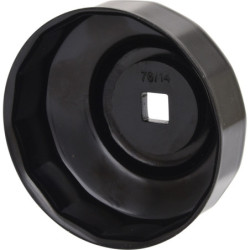 Cloche pour Filtre à Huile 3 8pouces, Diamètre 76 mm 14 Cannelures KS Tools