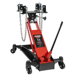 Cric de Fosse 1 Tonne pour Boîtes de Vitesses avec Support Réglable KS Tools