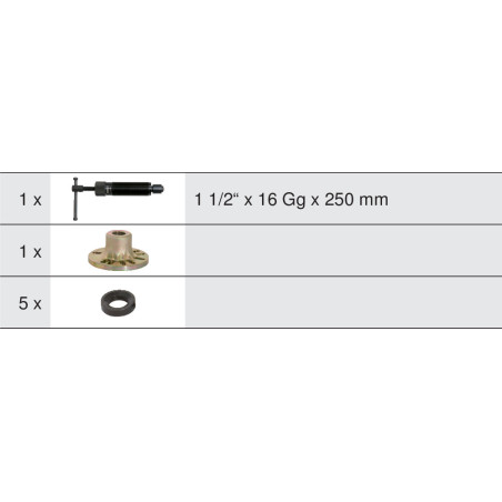 Extracteur pour Moyeux de Roue 10 T