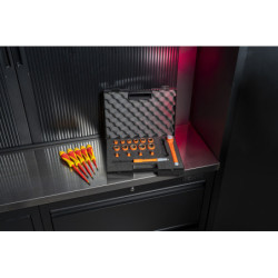 Kit d'Outillage Isolé pour Intervention Élémentaire sur Véhicules Électriques ou Hybrides KS Tools