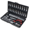 Coffret de Douilles F6 & Accessoires 1 4pouces, 46 Pièces KS Tools
