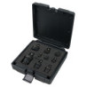 Coffret d'Adaptateurs & Cardans à Chocs, 9 Pièces KS Tools